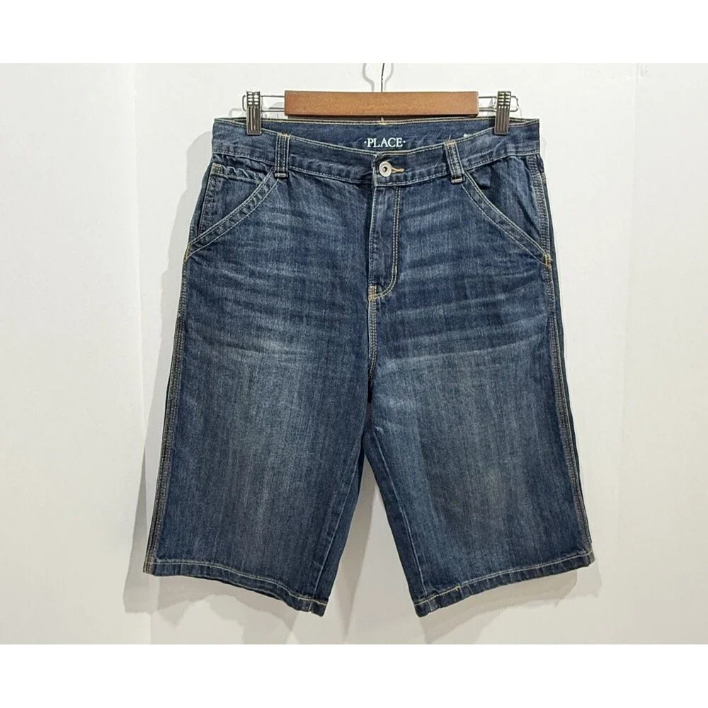 The Children's Place Blue 5 Pocket Denim Shorts Size 16